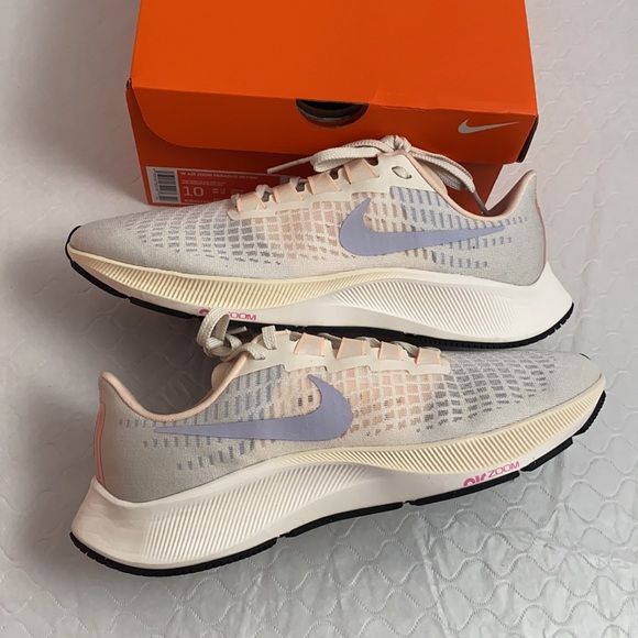 Nike Air Zoom Pegasus 37 Pale Ivory running sneakers size 10 - Picture 6 of 14